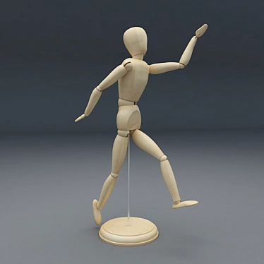 Nordic Charm: IKEA Statuette 3D model image 1 