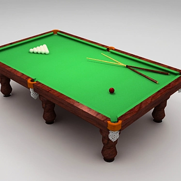 Russian Billiards: 3D Max 9, V-Ray 1.5 3D model image 1 