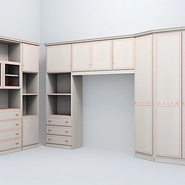 Modular Ferretti&Ferretti Cabinets 3D model image 1 