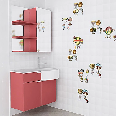 bathroom furniture MILLDUE Kubik