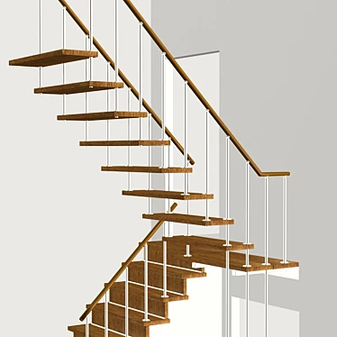 3-in-1 Staircase: Practical & Tested 3D model image 1 