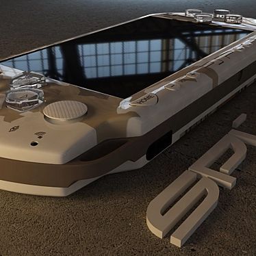Title: 3D Model Sony PSP Slim 3D model image 1 