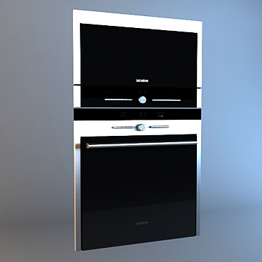 Siemens Oven: Smart Cooking Made Easy 3D model image 1 