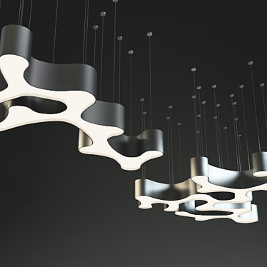 Vibia AMEBA Lamp 3D model image 1 