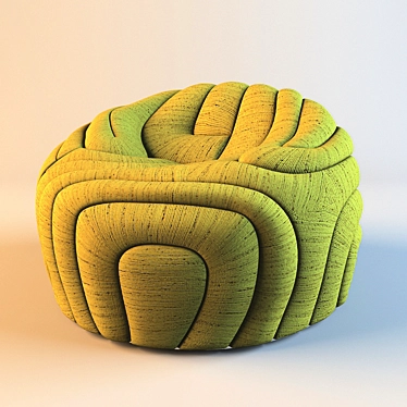 Gladis Lounge Chair - Aqua Creations' Chic Seating 3D model image 1 