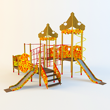 Detskaya Ploshadka 95: Fun Play Space 3D model image 1 
