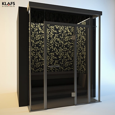 Luxury Klafs Steam Bath 3D model image 1 