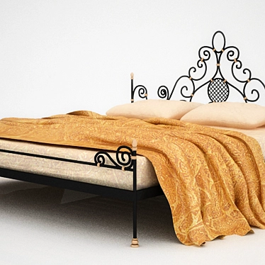 Cast iron bed