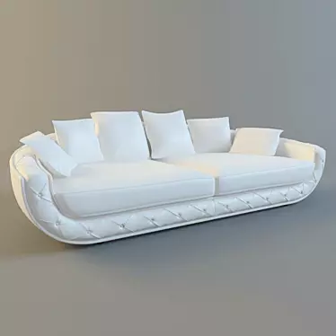 Fitzgerald Luxury Italian Sofa 3D model image 1 