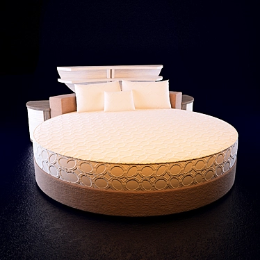 Masterpiece Round Bed - CREATOR 3D model image 1 
