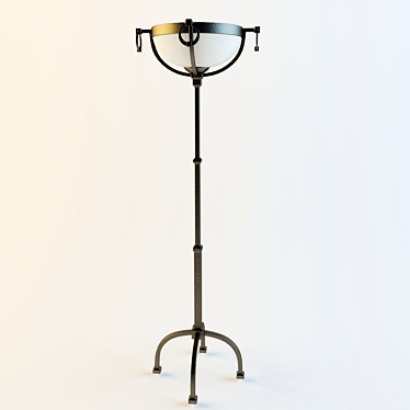 Siena Lamp: Italian Elegance 3D model image 1 