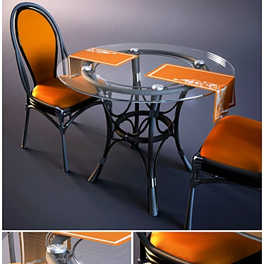 Table and chairs