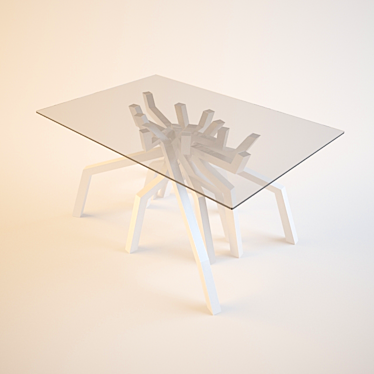 Modern Minimalist Table by Motorny 3D model image 1 