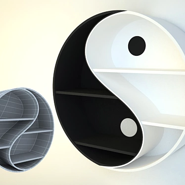 Yin-Yang shelves