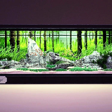 GlowFins Deluxe Aquarium Kit 3D model image 1 