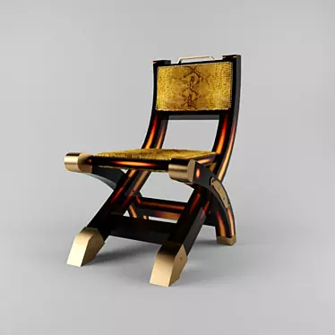 Foldable Chair 3D model image 1 