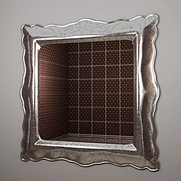 Lineatre Mirror: Elegant Reflection 3D model image 1 