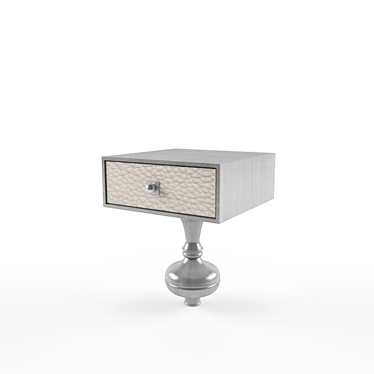  Italian Neoclassical Bedside Table 3D model image 1 