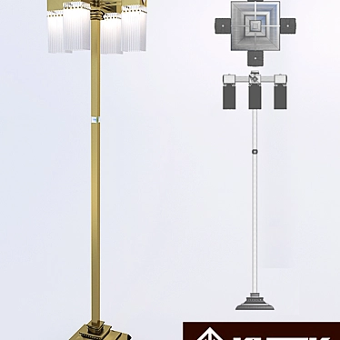 KUTEK Carino Floor Lamp 3D model image 1 