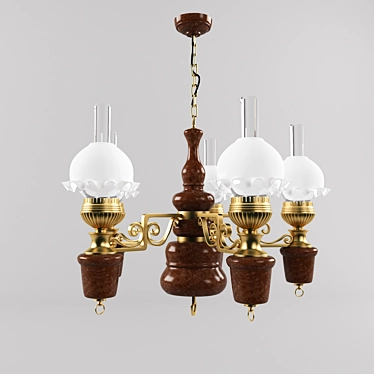 Maggi Massimo Artistic Chandelier 3D model image 1 