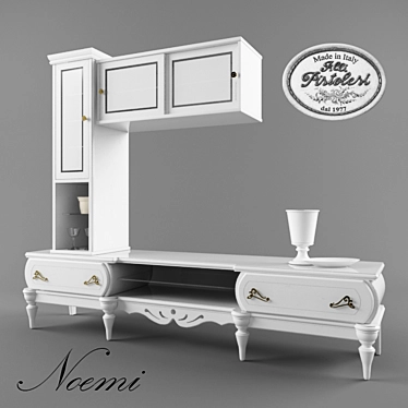 Pistolesi Noemi: Italian Elegance 3D model image 1 