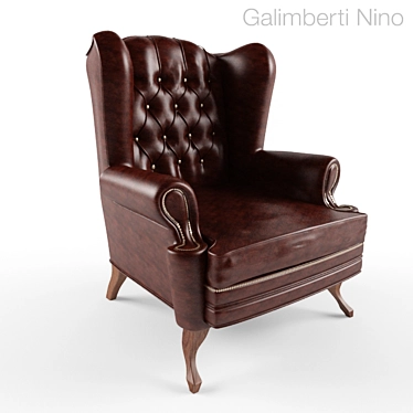 Elegant Galimberti Nino Sinatra Chair 3D model image 1 