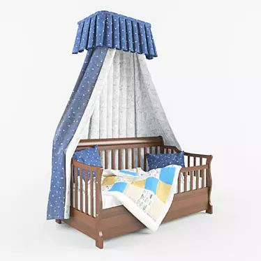 Childrens four poster bed