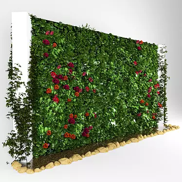 Vertical Greenery System 3D model image 1 