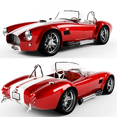 Ford Shelby Cobra 427: Authentic 3D Model 3D model image 1 