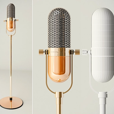 27UNIT Designer Microphone 3D model image 1 