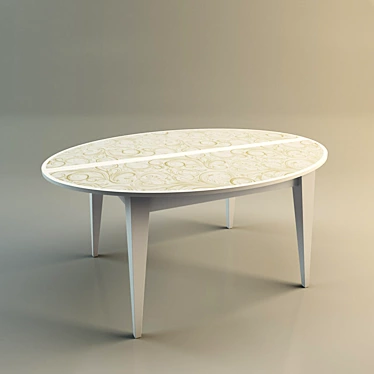 Table with a pattern