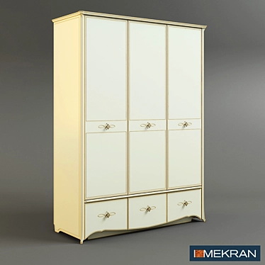 Florenc Collection Wardrobe: MAX-12 3D model image 1 