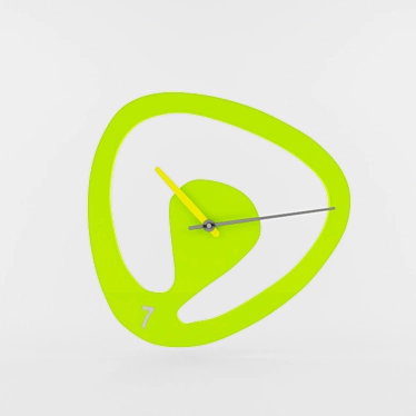 Karim Rashid Wall Clock 3D model image 1 