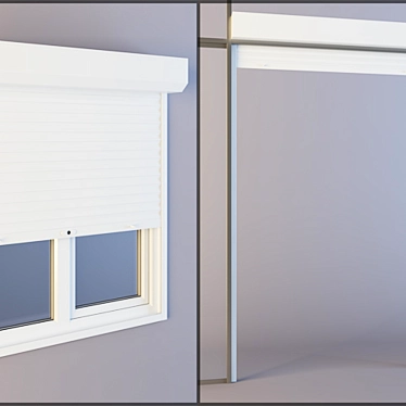 SecureGuard Roll Shutters 3D model image 1 