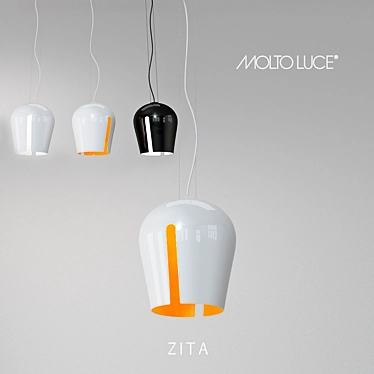 MOLTO LUCE Zita Pendant Light 3D model image 1 