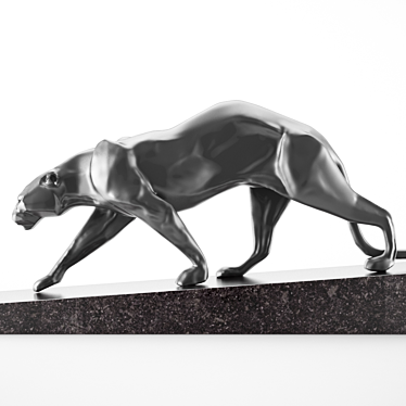 Panther sculpture Art Deco