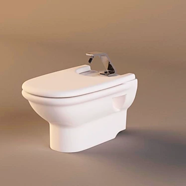 Giralda Bidet: Elegant and Functional 3D model image 1 