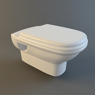 Roca Giralda Toilet 3D model image 1 