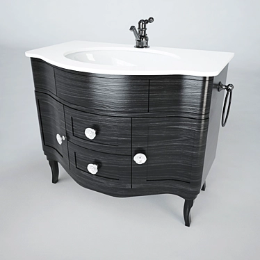 Bathroom cabinet Black Russian