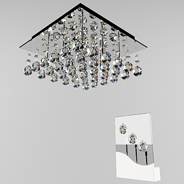 Sophisticated Wofi Haifa Pendant 3D model image 1 