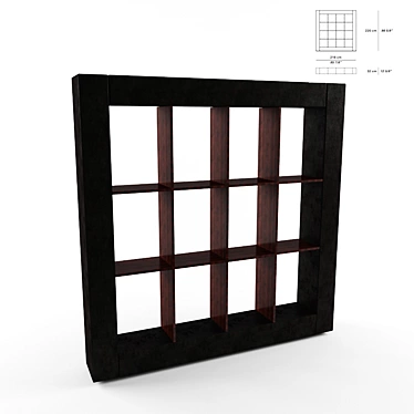 Bookcase Wood Bark