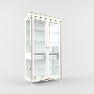 Customized Material Sideboard 3D model image 1 