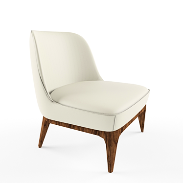 Modern Chic Ulivi Dory Chair 3D model image 1 