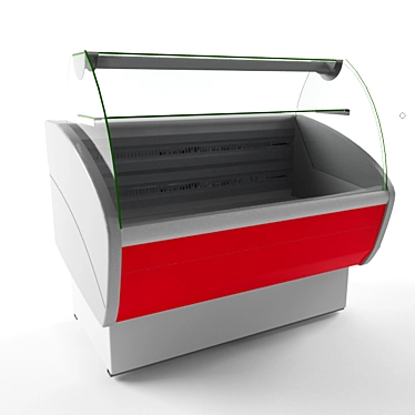 Eco Chill Pole: Convenient Refrigerated Showcase 3D model image 1 