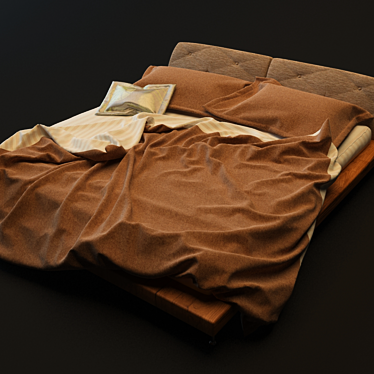 Sergios Comfort Bedding Set 3D model image 1 