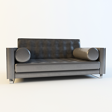 Cozy Chelsea 2-Seat Sofa 3D model image 1 