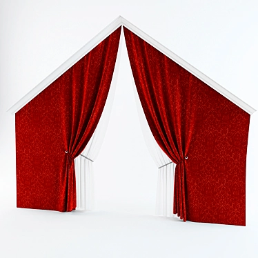 Curtain Maroon