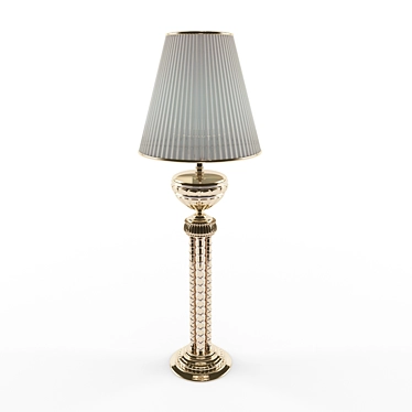 Golden Elegance Table Lamp 3D model image 1 