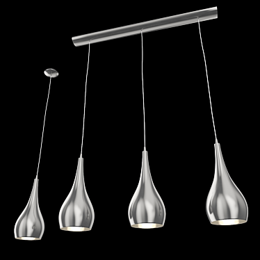 Eglo REALE Pendant Lights 3D model image 1 