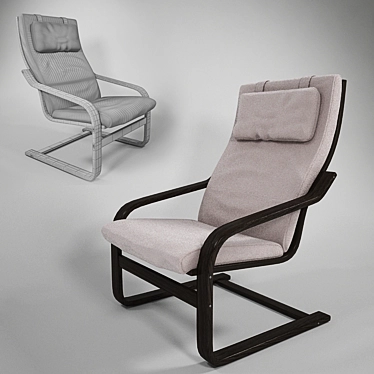 The Perfect Seat: IKEA POENG 3D model image 1 